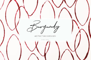 Burgundy Abstract Backgrounds: A Versatile Design Collection