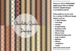 Digital Papers by Charlotte Quinn: A Versatile Resource for Creative Projects