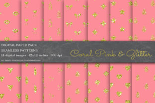 Enhance Your Creative Projects with Coral Pink Digital Papers