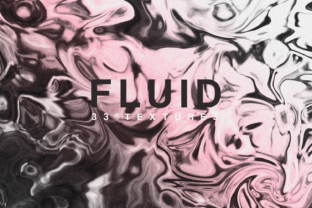 Fluid Textures Marble Ink Rose Pink