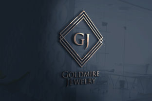 GOLDMIRE Jewellery Logo Template: A Professional Branding Solution