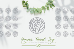 Organic Round Logo: A Versatile Design Asset for Modern Creatives